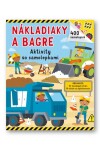 Nákladiaky bagre Aktivity so samolepkami