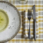 MADAM STOLTZ Sada příborů z nerezové oceli Black – set 4 ks, černá barva, kov