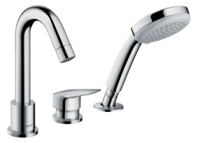 HANSGROHE - Logis Baterie na okraj vany, 3-otvorová instalace, chrom 71313000