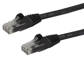 StarTech Snagless černý / Patch kabel / UTP Cat6 / RJ-45 / 10 m / PoE (N6PATC10MBK)