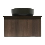 Koupelnová skříňka s krycí deskou SAT Evolution 58x30x44,8 cm ořech mat SATEVO60NAD SATEVO60NAD