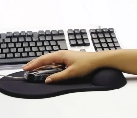 Sandberg Gel Mousepad - ergonomická podložka s opěrkou / černá (520-23)