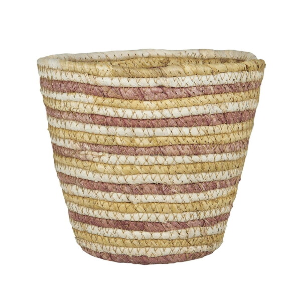 Ib Laursen Obal na květináč Cream/Rose/Yellow 15 cm, multi barva