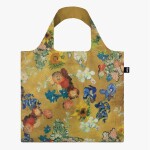 Skládací nákupní taška LOQI VINCENT VAN GOGH Flower Pattern Gold