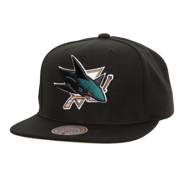 Mitchell & Ness Pánská kšiltovka San Jose Sharks NHL Conference Patch Snapback