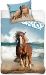 Bavlněné povlečení Kůň na Pobřeží