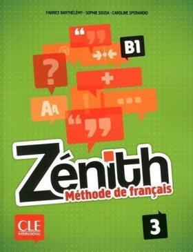 Zénith 3: Livre de l´éleve + DVD-Rom - Fabrice Barthélémy