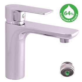 RAV Slezák - VLTAVA ECO - Umyvadlová baterie bez výpusti, Chrom, 1/2" VTE428.5