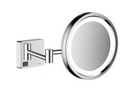 HANSGROHE - AddStoris Kosmetické nástěnné zrcátko s LED osvětlením, chrom 41790000