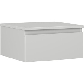 MEXEN/S - Orio koupelnová skříňka pod umyvadlo 50 cm s deskou, 1 šuplík, šedá mat 91A10-05023-1-BFC62