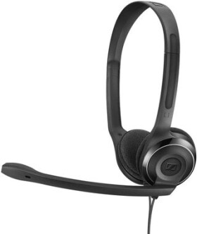 SENNHEISER PC 8 USB černá / headset - oboustranná sluchátka s mikrofonem / USB / 2m (504197)