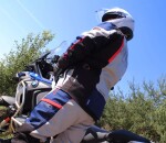 Kalhoty na motorku Xrc Winkle 2.0 Wtp men adventure grey/black/blue - XL / šedá