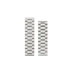 Aligator Řemínek celokovový 22mm / titanový (22AW0028)