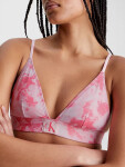 Dámská plavková podprsenka bikini KW0KW02121 OJV růžová Calvin Klein