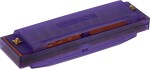 Hohner Translucent Harp C, purple, hardcase