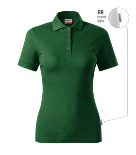 Resist Heavy Polo polokošile dámská lahvově zelená 06 (brand label) 3XL