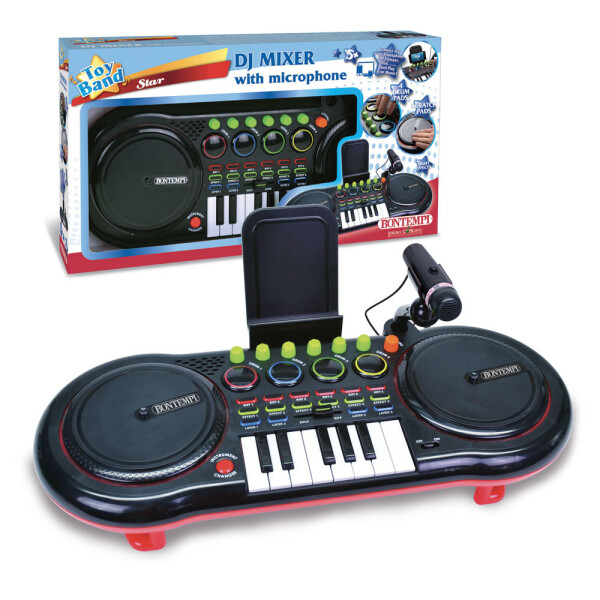 Mixážní pult DJ s mikrofonem - Bontempi