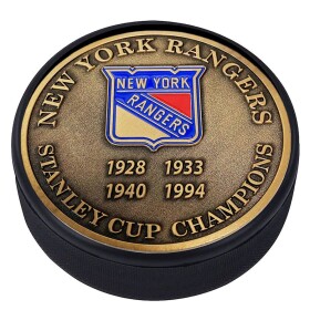 Fanatics Puk New York Rangers Stanley Cup Champions Medallion Collection