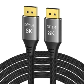 PremiumCord DisplayPort 1.4 přípojný kabel M-M 2 m černá / 8K@60Hz / zlacené konektory (kport13-02)