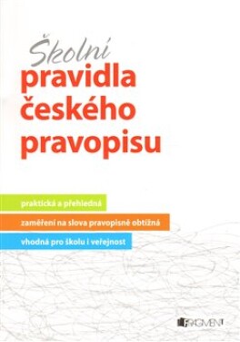 Školní pravidla českého pravopisu