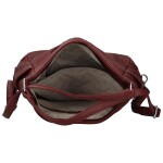 Stylový dámský koženkový kabelko-batoh Coveri Gael, vínový