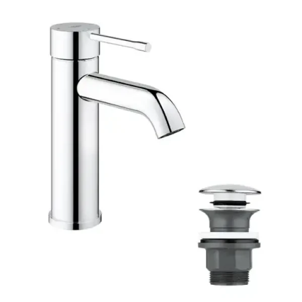 Grohe Essence New - Umyvadlová baterie s výpustí Push-Open chrom (23797001)