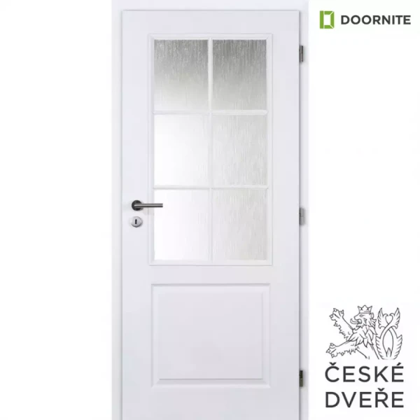 Interiérové dveře Aulida 2/3 Sklo Bílé 60P