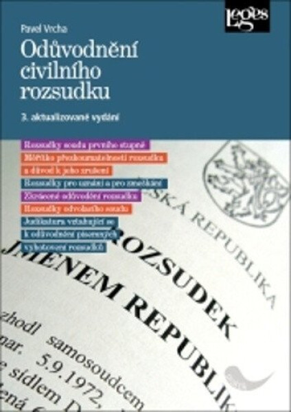 Odůvodnění civilního rozsudku - Pavel Vrcha