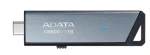 ADATA UE800 1TB stříbrná / USB 3.2 Type C / čtení: 1000MBps (AELI-UE800-1T-CSG)