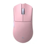 Darmoshark M3s PRO růžová / Herní bezdrátová myš / 26000DPI / 8 tlačítek / USB-C / BT / 2.4G (M3s pro pink)