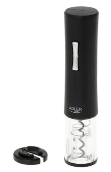 Adler AD 4490 černá / Aku otvírák vína / LED světlo / 4x AA (AD 4490)