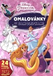 Princezny Omalovánky se samolepkami