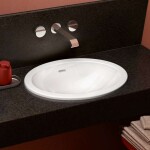 VILLEROY & BOCH - Loop&Friends Umyvadlo zápustné, 51x37 cm, s přepadem, alpská bílá 4A610001
