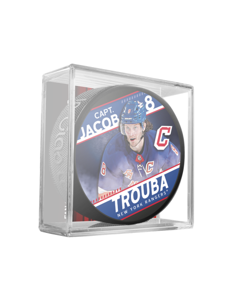 Inglasco / Sherwood Puk New York Rangers Jacob Trouba Captain Collection