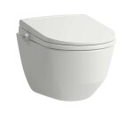 Laufen - Cleanet Pro Lite Elektronický bidet s keramikou, závěsný, Rimless, SoftClose, bílá H613890000S002