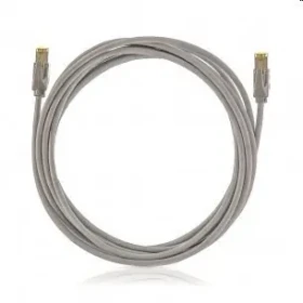 KELine Patch kabel Cat5e FTP šedý / Patch kabel / 10 m / LSOH (KEL-C5E-F-100)