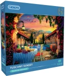 GIBSONS Puzzle Západ slunce v Toskánsku