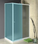 AQUALINE - Sklo pro BTS120, pevná část NDBTS120-02