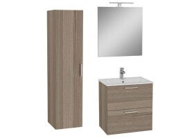 Koupelnová sestava s umyvadlem 60 cm včetně umyvadlové baterie, vtoku a sifonu VitrA Mia cordoba KSETMIA60C KSETMIA60C