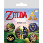 Sada odznaků Zelda - Pyramid