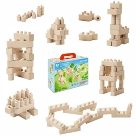 Walachia Dřevěná skládací stavebnice Construct easy