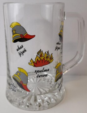 Ptakoviny.cz Půllitr skleněný - Uhas žízeň - 0,5l