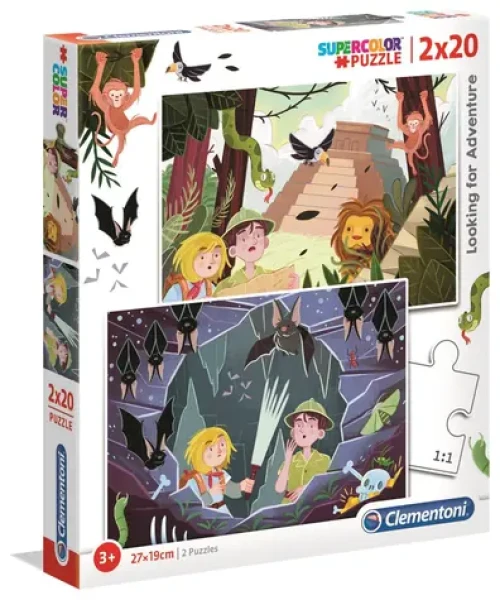 Clementoni PUZZLE Dobrodružství