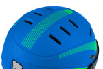 Etape dětská lyžařská přilba RIDER PRO LIGHT, modrá/zelená mat (technologie In-mold, velikost S (53-55cm))