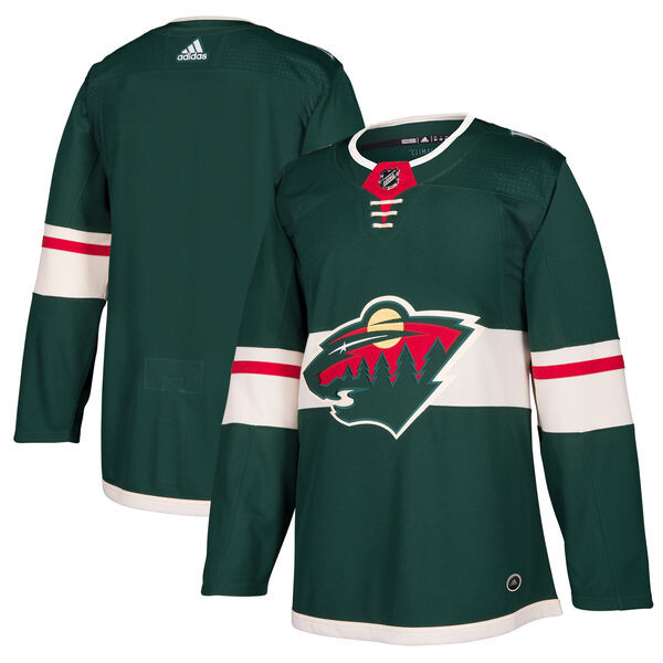 Adidas Pánský Dres Minnesota Wild adizero Home Authentic Pro Velikost: