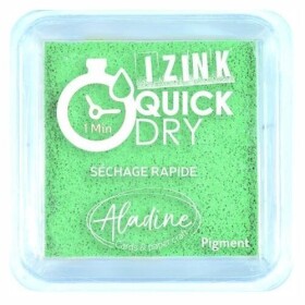 Razítkovací polštářek IZINK Quick Dry rychleschnoucí - modrozelený