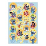 Dortisimo Dekora jedlý obrázek na hmotě Stitch (kolečka 3,4 cm)