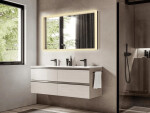 Zrcadlo se senzorem SAT Vision 60x100 cm transparent SATZVIOBLED60100 SATZVIOBLED60100