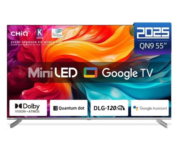 CHiQ M55QN9V TV 55", UHD MiniLED Google TV DLG 120 Hz EDF_5263300