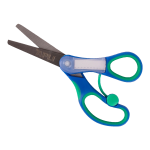 APLI APLI, A20005, školní nůžky s jmenovkou, mix barev, 1 ks Barva: Modrá